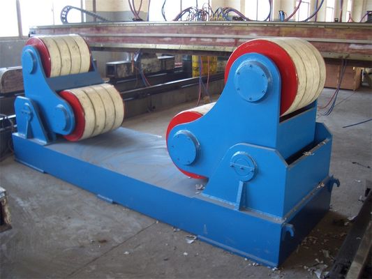 qualité  Stepless 20T Tank Rotators VFD Manual Travel Bogie Pipe Rotator usine