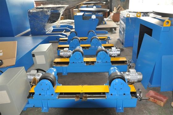 qualité  Automatic 20T Pipe Welding Rotator 2.2KW With Manual Travel Bogie usine