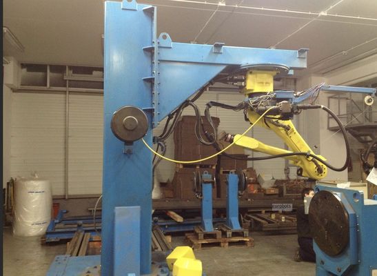 qualité  500mm 100KG Pipe Rotary Welding Positioners With Foot Pedal CE usine