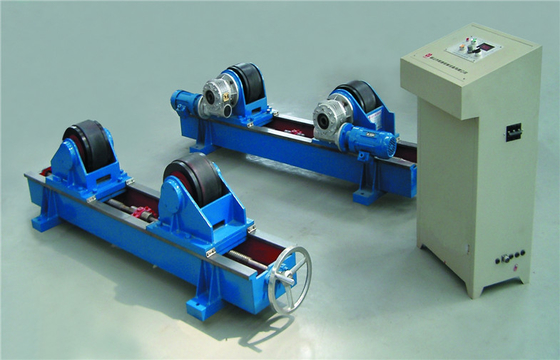 Supports de soudure de rouleau du tuyau 5T résistant pour le contrôle de vitesse du cylindre VFD