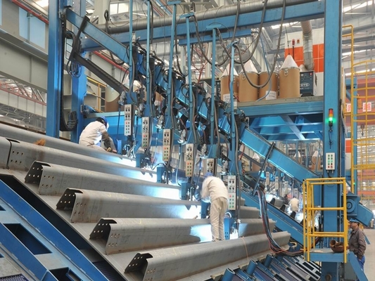 Machine de soudure principale multi de panneau de pont, appareil à souder de tuyau de CO2 de nervure d'U